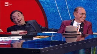 Renzo Arbore e Nino Frassica  Che tempo che fa 10122017 [upl. by Gwenny984]