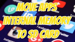 How to Move Apps Internal Memory to SD Card on Android With AppMgr III [upl. by Tlihcox]