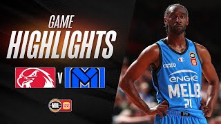 Illawarra Hawks vs Melbourne United  Game Highlights  Round 6 NBL25 [upl. by Phelgen]