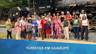 Passeio em Guaxupé turistas de Passos vivenciam cultura e a gastronômia da cidade [upl. by Lymn671]