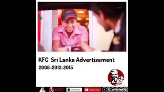 KFC Sri Lanka Old Advertisement 🍗🍗🍦🍔 [upl. by Grosvenor]