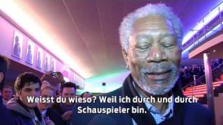 Morgan Freeman Er kam nach Zürich sah und siegte [upl. by Tennes]