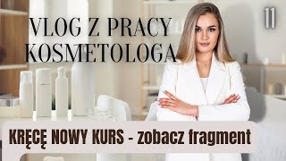 VLOG 11 🎬NAGRYWAM KURS O MEZOTERAPII IGŁOWEJ  ZOBACZ FRAGMENT🎬 [upl. by Eilerua]