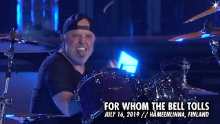 Metallica For Whom the Bell Tolls Hämeenlinna Finland  July 16 2019 [upl. by Oiramat]