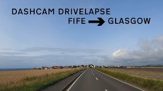 4K Dashcam Campervan Drivelapse  Anstruther to Glasgow [upl. by Kingston]