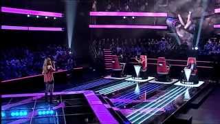 Bianca Barros  quotListenquot Beyoncé  Prova Cega  The Voice Portugal  Season 2 [upl. by Bevan]