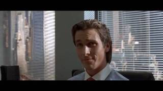 american psycho office scene [upl. by Salguod]