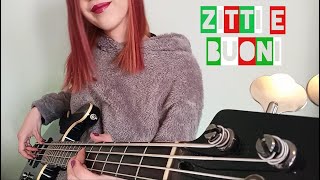 Måneskin  Zitti e Buoni  Eurovision 2021 Bass Cover amp TABS in description [upl. by Atteve308]