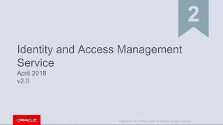 Old  Lesson 02  Oracle Cloud Infrastructure Fundamentals  IAM Service [upl. by Anaderol]