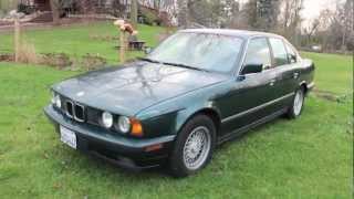 1990 BMW E34 535i FOR SALE NO RUST [upl. by Gregorio]