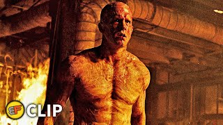 Deadpool vs Ajax  First Fight Scene  Deadpool 2016 Movie Clip HD 4K [upl. by Urban526]