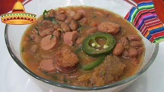 Frijoles Charros Receta Tradicional  Ricos y Rendidores [upl. by Fredrick]