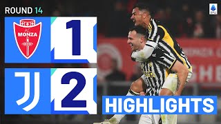 MONZAJUVENTUS 12  HIGHLIGHTS  Gatti smashes home a lastminute winner  Serie A 202324 [upl. by Boatwright]