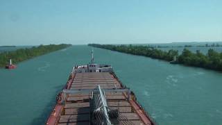 Great Lakes Sailing  StClair amp Detroit Rivers HD timelapse [upl. by Asiaj]