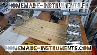 Homemade Instruments  04 How To make a Tin Can Cymbalum [upl. by Nyre]