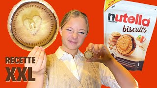 quotNUTELLA BISCUITSquot XXL  Une recette de ouf [upl. by Rma574]