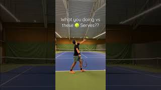 New Tennis Serve Strategy Slice wide on both 🫣 tennis tennisserve tennistv [upl. by Delcina]