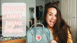 Fjallraven Kanken Backpack Unboxing [upl. by Astra]