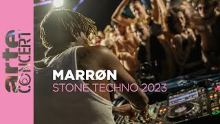 MARRØN  Stone Techno 2023  ARTE Concert [upl. by Oetam]