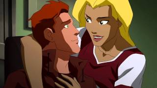 Young Justice S02E04 Wally and Artemis Spitfire returns [upl. by Jana620]