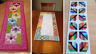 tabke runner quilted table cover Patchwork table cloth [upl. by Fidela807]