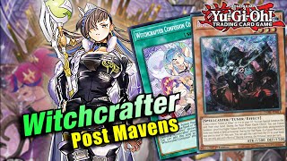 YUGIOH NEW WITCHCRAFTER DECK PROFILE POST MAMA 2022 INDEPTH [upl. by Lenwood]