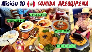 🇵🇪10 PRIMERA VEZ probando COMIDA AREQUIPEÑA y  🇫🇷  Travel  Perú [upl. by Krongold]