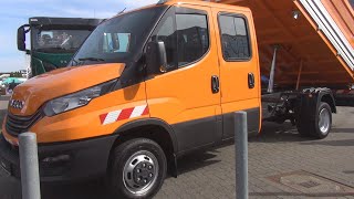 Iveco Daily 50C18H D Henschel 3Way Tipper Truck 2023 Exterior and Interior [upl. by Eniaral751]