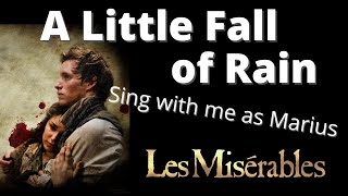 A Little Fall Of Rain Karaoke  Eponine only sing with me as Marius [upl. by Keiryt431]