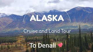 Our ALASKA Cruise and Land Tour  To Talkeetna and Denali [upl. by Eronel]