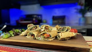 Make Perfect Falafel Wraps at Home for Cheap 5Minute Recipe [upl. by Koloski754]