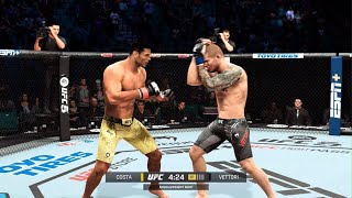 Paulo Costa Vs Marvin Vettori [upl. by Razaile]