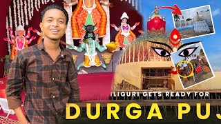 BEST DURGA PUJA SILIGURI 😍 2024  Best Durga Puja Pandal 2024 😱  PRAKASH LIFE STYLE [upl. by Hodge556]