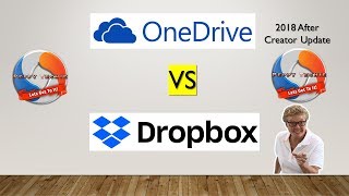 One Drive Vs Dropbox Full Cloud Sync 2018 See ALL your files wOneDrive [upl. by Dera]