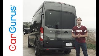 2017 Ford Transit  CarGurus Test Drive Review [upl. by Kempe632]