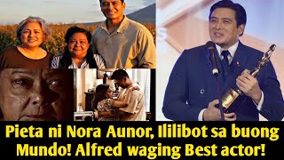 Nora Aunor Pieta Ililibot ni Alfred Vargas sa Buong Mundo Waging best actor [upl. by Yrtua]