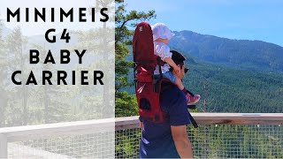 MiniMeis G4 Review  Baby  Toddler Carrier [upl. by Idnew]