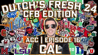 Dutchs Fresh 24  College Football Edition  ACC Preview 2024  California Bears [upl. by Naivat]