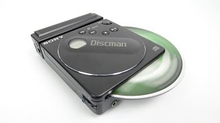 The smallest Discman ever made  was smaller than a CD  Sony D88 [upl. by Sophia128]