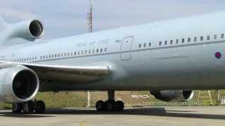 HD  INSIDE VIEW  RAF Lockheed Tristar at Guarulhos GRU SBGR [upl. by Itsrik]