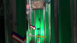 Modern physics shock absorber experiments facts science scienceexperiments physics shorts [upl. by Naek]