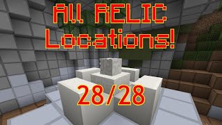 All Relic Locations Hypixel Skyblock With WAYPOINTS Updated [upl. by Llevel]