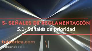 51 Señales de prioridad Teórica de coche fácil y gratis 🛑🔻 [upl. by Claudelle]