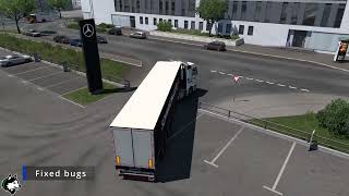 ETS2 149 Mercedes Actros MP3 Reworked v44 [upl. by Llennol365]