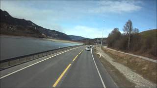 Driving from Oslo to Trondheim on E6 part 2 of 4 [upl. by Rossner]