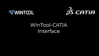 WinToolCATIA Interface Overview [upl. by Anilesor]