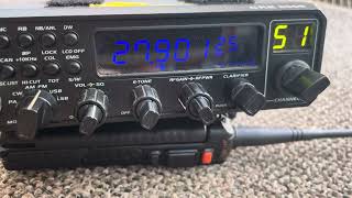 UK FM CB Radio Signals Heard In USA CRE 8900  Alinco DX10 11 Meter 27 MHz DX  29 October 2024 [upl. by Enela]