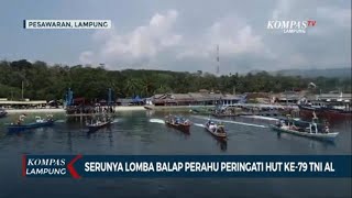 TV STREAMING  TVRISERUNYA LOMBA BALAP PERAHU PERINGATI HUT KE79 TNI AL [upl. by Gnim94]