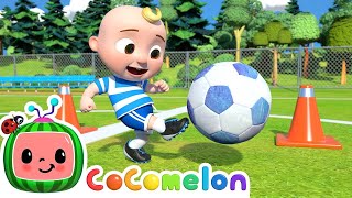 1 HOUR LOOP  Soccer Song Football Song  Cocomelon  Nursery Rhymes LOOP [upl. by Jola]