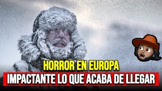 ¡Impactante Mira la tormenta de nieve que azota a estos tres países [upl. by Kaczer]